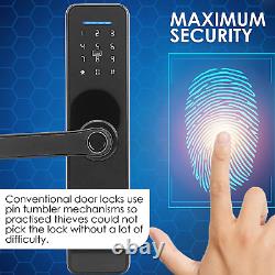 Coresure Smart Keyless Entry Door Lock Fingerprint Electronic Deadbolt Door Lo