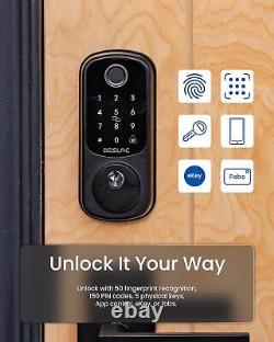 DESLOC B200 Fingerprint Smart Door Lock, Keyless Entry App