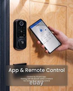 DESLOC B200 Fingerprint Smart Door Lock, Keyless Entry App