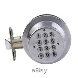 DIY Safety Home Security Keyless Smart Lock Keypad Battery Power Door Entry Lock