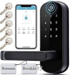 Dermum Smart Lock, Keyless Entry Door Lock, Smart Door Lock, Smart Lock