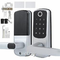 Digital Keyless Door Lock Security Entry Smart Touch Fingerprint Password Lock