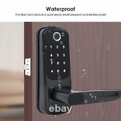 Digital Keyless Door Lock Security Entry Smart Touch Fingerprint Password Lock