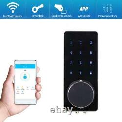 Digital bluetooth Remote Door Lock Keyed Keyless Smart Phone App Key Password