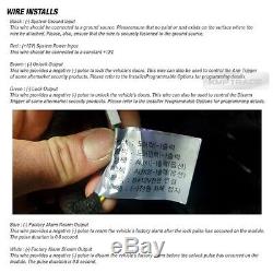 Door Touch Digital Smart Key Lock Unlock AUX Relay Kit Keyless For All Vehicle