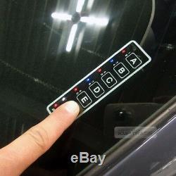 Door Touch Digital Smart Key Lock Unlock AUX Relay Kit Keyless For Peugeot