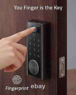 EUFY SECURITY SMART LOCK S230 wifi Keyless Smart Door Lock, Fingerprint SEALED