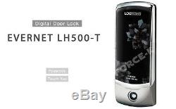EVERNET LH500-T Smart Digital Doorlock Keyless Lock Security Entry 2Way Silver