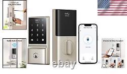 Easy Install Keyless Entry Lock with Remote Control and Smart Home Integration