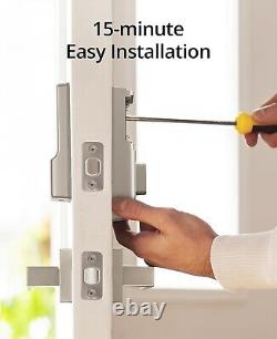 Easy Install Keyless Entry Lock with Remote Control and Smart Home Integration