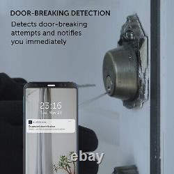 Eco4life Smart WiFi Door Lock with Hub Keyless for Single-Cylinder deadbolt