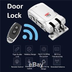 Electric Smart Door Lock Wireless Fernbedienung Security Keyless iOS Android APP