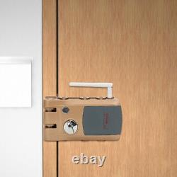 Electric Smart Keyless Door Lock Anti-theft PhoneBluetooth With Remote Control