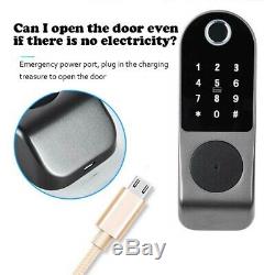 Electronic Digital Keypad Keyless Entry Code Smart Door Lock Security Entry