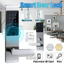 Electronic Digital Smart Door Lock Code Password Keyless Keypad Security Entry
