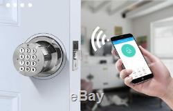 Electronic Door Lock, Smart Bluetooth Digital APP Keypad Code Keyless Door Lock