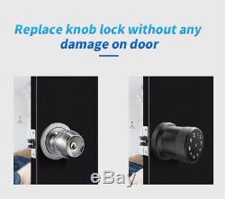 Electronic Door Lock with Bluetooth Keyless Touch Password Smart Security Locks