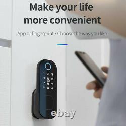Electronic Fingerprint Door Lock Touch Password Keyless Smart Digital Keyp