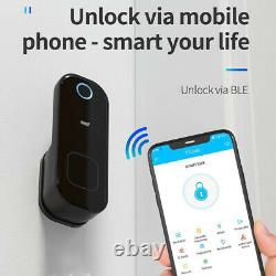 Electronic Fingerprint Door Lock Touch Password Keyless Smart Digital Keypa