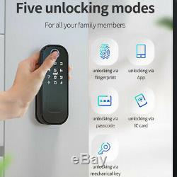 Electronic Fingerprint Door Lock Touch Password Keyless Smart Digital Keypad