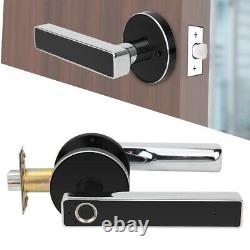Electronic Handle Door Lock Smart Fingerprint Keyless USB For Home Hotel Office