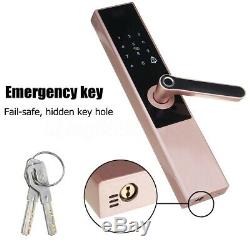 Electronic Smart Door Lock Keyless Digital Password Fingerprint APP Security