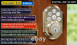 Electronic Smart Door Lock SMARTCODE 910 Smart Keypad Keyless Entry Z-WAVE