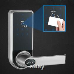 Electronic Smart Keyless Door Lock Code Keypad Security Entry+ 5 RFID Card Tag