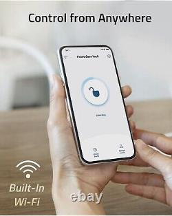 Eufy Security S230 Smart Lock Touch & Wi-Fi, Fingerprint Scan Keyless Door Lock