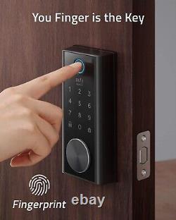 Eufy Security S230 Smart Lock Touch & Wi-Fi, Fingerprint Scanner, Keyless Entry
