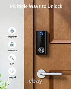 Eufy Security Smart Lock Touch Fingerprint Scanner Keyless Entry Door Lock Bl