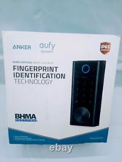 Eufy Security Smart Lock Touch, Fingerprint Scanner, Keyless Entry Open Box