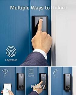 Eufy Security Smart Lock Touch & Wi-Fi Fingerprint Scanner Keyless Entry Door