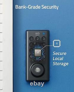 Eufy Security Smart Lock with Wi-Fi Bridge, Keyless Entry Door Lock with Wi-Fi