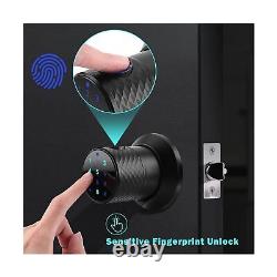 FITNATE Smart Fingerprint Lock, Keyless Smart Fingerprint Lock Bluetooth Digi