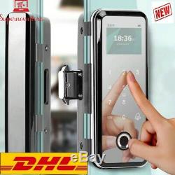 FREE DHL Smart Glass Door Lock Office Keyless Electronic Fingerprint Lock