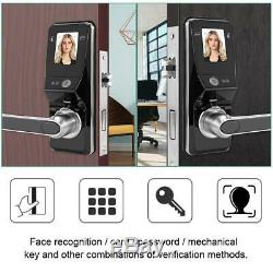 Face Facial Recognition Lock Smart Security Door Lock Keyless IC Card Reader