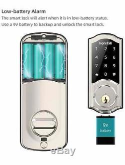 Fancy Waterproof Secure Smart Digital Keyless Door Lock, Keypads with Alexa