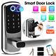 Fingerprint App Smart Front Door Lock With Handle Wifi Keyless Entry Deadbolt Us