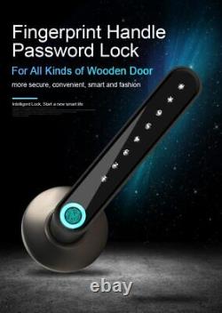 Fingerprint Android Electronic Door Lock Smart Bluetooth Password Handle Lock