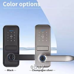 Fingerprint Bluetooth Digital Keypad Keyless Tuya Smart Lock New Smart Door Lock