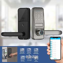 Fingerprint Bluetooth Digital Keypad Keyless Tuya Smart Lock New Smart Door Lock