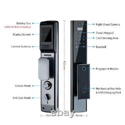 Fingerprint Combination Smart Door Lock With HD Door Camera Fingerprint Combinat