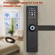 Fingerprint Door Lock Ic Card Smart Lock Touchscreen Keyless Entry Home Securtiy
