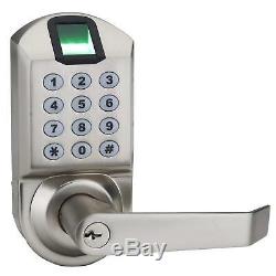 Fingerprint Door Lock Keyless Biometric Keypad Smart Lock Automatic Locking