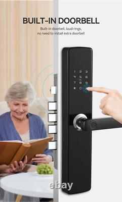 Fingerprint Door Lock Smart Keyless High Level Security Digital Biometric Lock