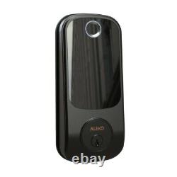 Fingerprint Door Lock Smart Touchscreen Keyless Electronic Keypad Digital Black