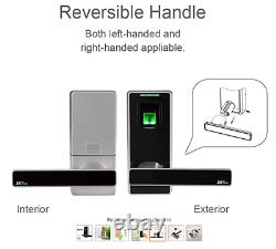 Fingerprint Door Lock with Bluetooth Biometric Lever Lock, Keyless Digital Smart