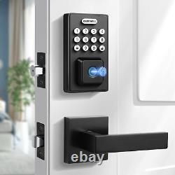 Fingerprint Door Lock with Lever Handle, Smart Door Lock, Keyless Entry Door