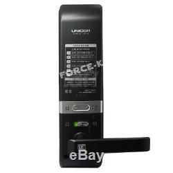 Fingerprint Doorlock Unicor UN-9000BS-F Smart Digital Keyless Lock Passcode+RFID